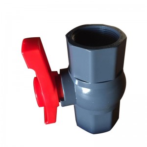 Special Design for 4" Pvc Butterfly Valve -<br />
 Grey octagonal ball valve - DA YU PLASTIC