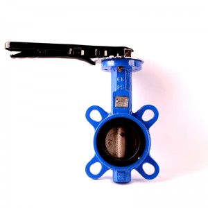 Good Quality Stainless Steel Sanitary Pipe Fitting -<br />
 Cast Iron butterfly valve wafer type - DA YU PLASTIC