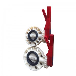 Special Price for Resilient Seat Gate Valve -<br />
 ABS butterfly valve Manual type - DA YU PLASTIC