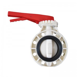 2017 New Style Quick Connect Couplings -<br />
 ABS butterfly valve Handle type - DA YU PLASTIC