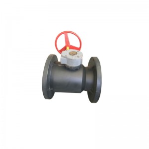 Big discounting Pipe Fitting Joint -<br />
 flanged ball valve DN200 - DA YU PLASTIC